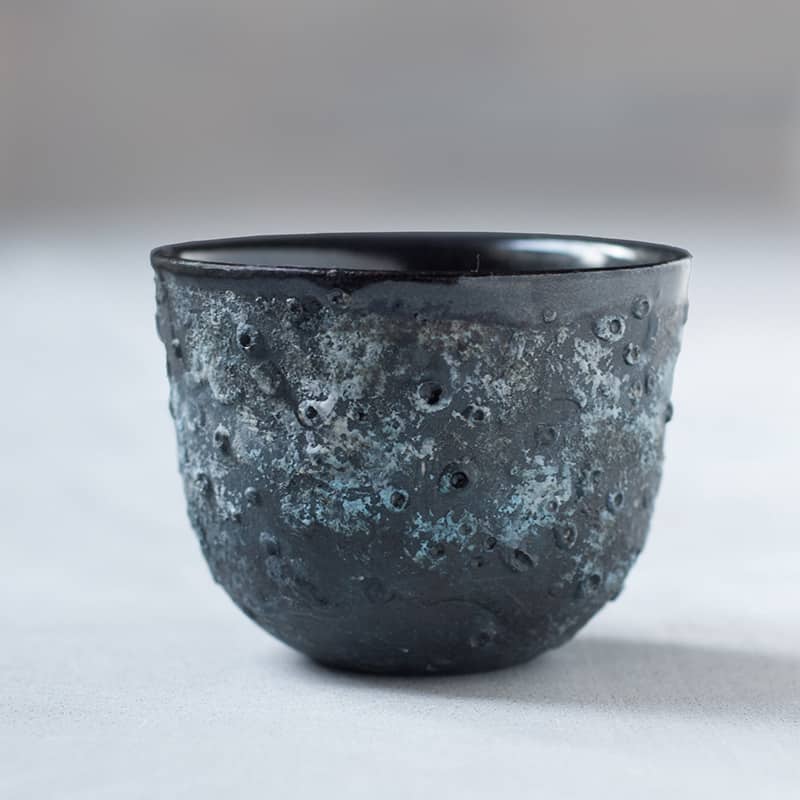 lava texture ceramic cup