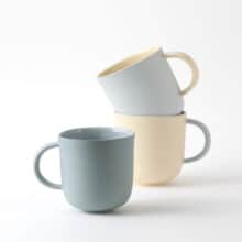 mug-pair-sage-bkue-yellow three mugs