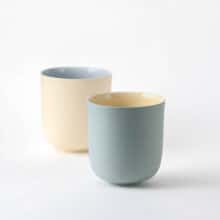 tall-pair-sage-yellow-blue minimal tall cups