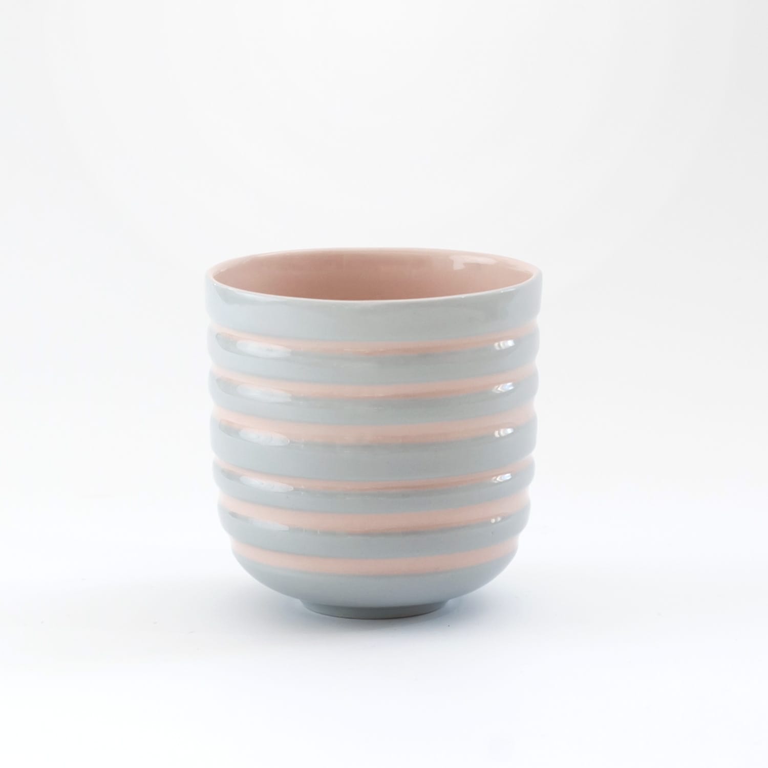 stripy_blue_pink Stripy fluted cup