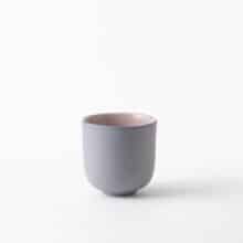 espresso-blueberry-pink minimal espresso cup