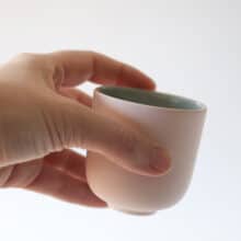 espresso-pink-sage-in-hand minimal espresso cup in hand