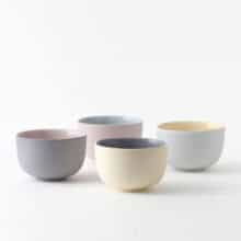 mini-four-yellow-blueberry-pink-blue minimal mini cups