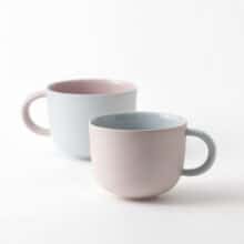 midi-handle-pair-pink-blue modern cups with a handle