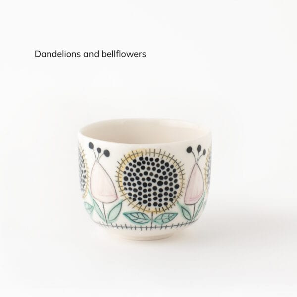 Swedish-Summer-color-dandelion-bell cup from swedish summer collection