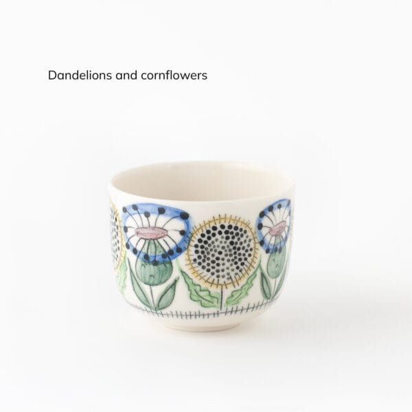 Swedish-Summer-color-dandelion-cornflower swedish summer pattern cup