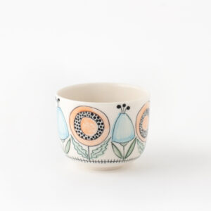 thin porcelain cup