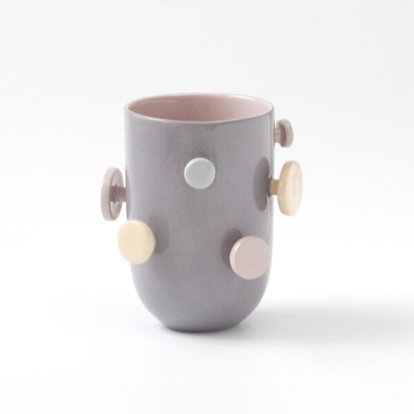 cup with round knobs-handles