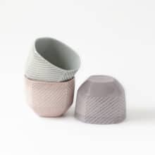 EL_cup_trio-upsidedown geometric cups