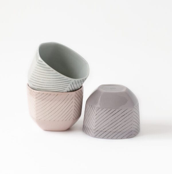 EL_cup_trio-upsidedown geometric cups
